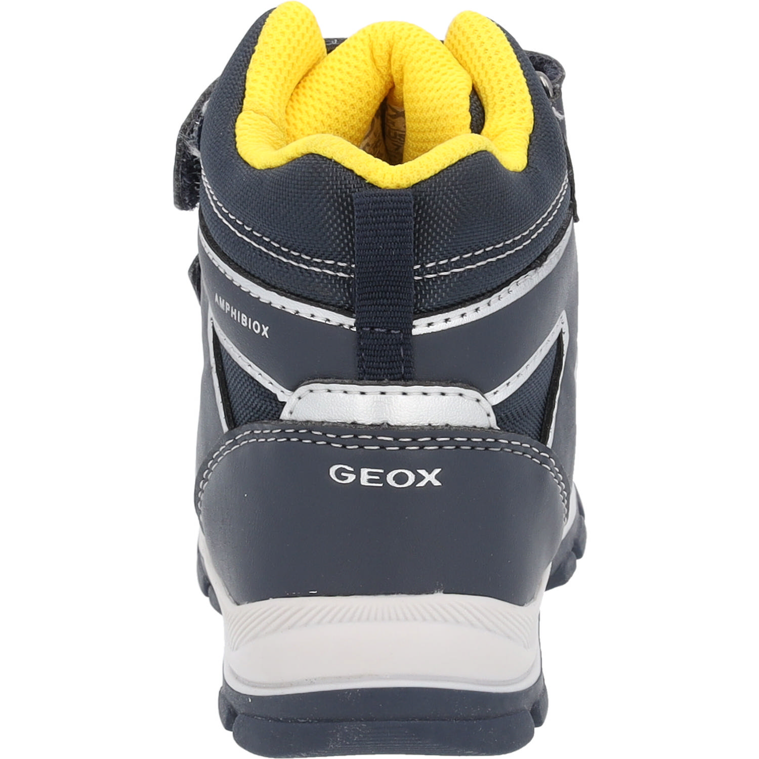 Geox B263VD, Stiefel (Kinder), Kinder, navy/yellow