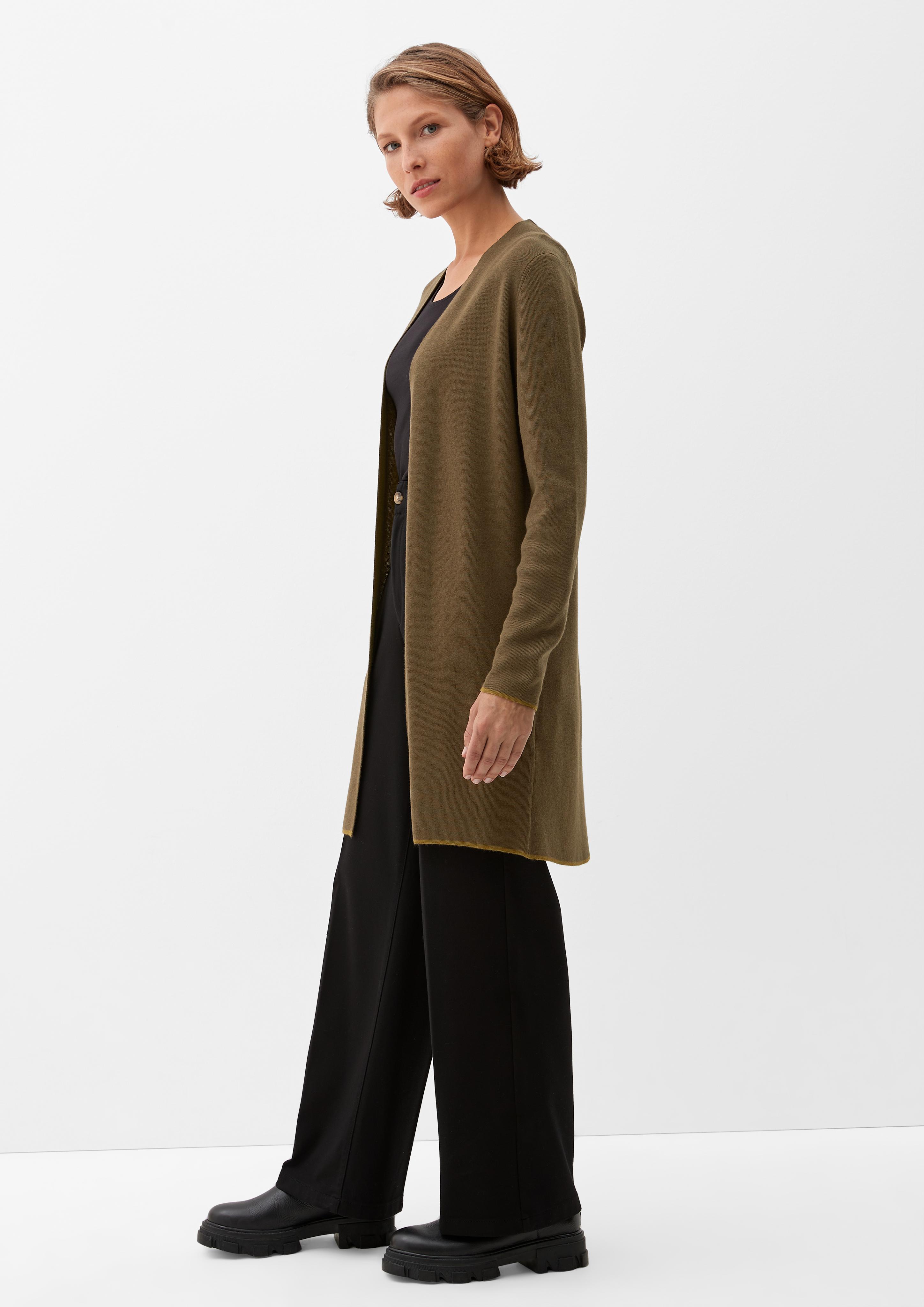 Lange Strickjacke  2120588-7946