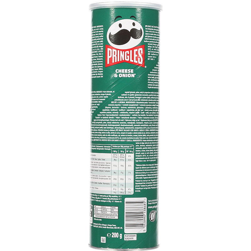 Pringles Pringles 200 g, Cheese & onion