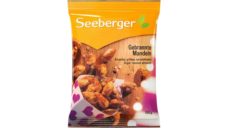 Seeberger Gebrannte Mandeln mit Zuckerkruste 150 g