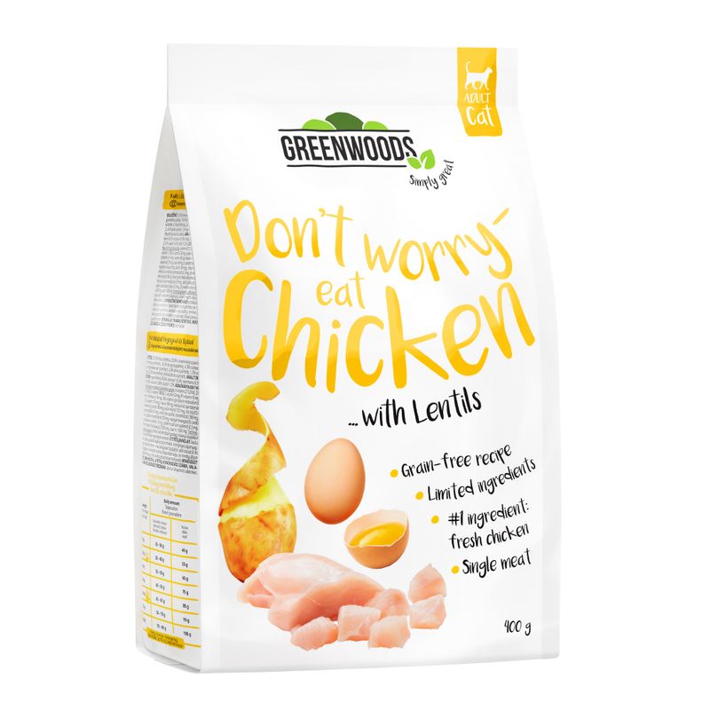 Probierpaket Greenwoods Trockenfutter 3 x 400 g zu TOP-Preisen