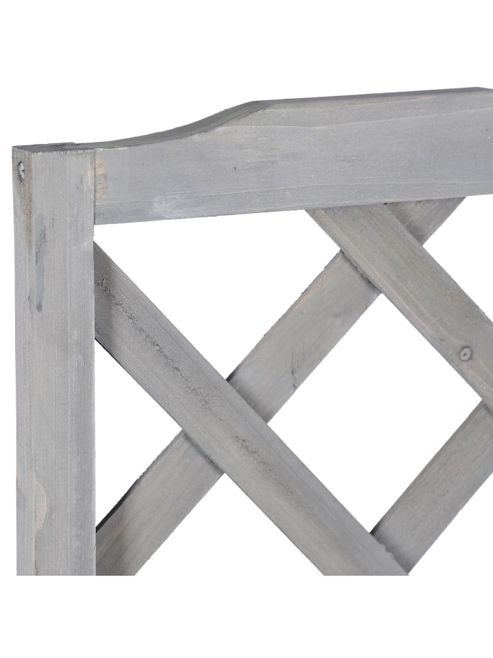 relaxdays Rankkasten in Grau - (H)150 cm günstig kaufen onesize