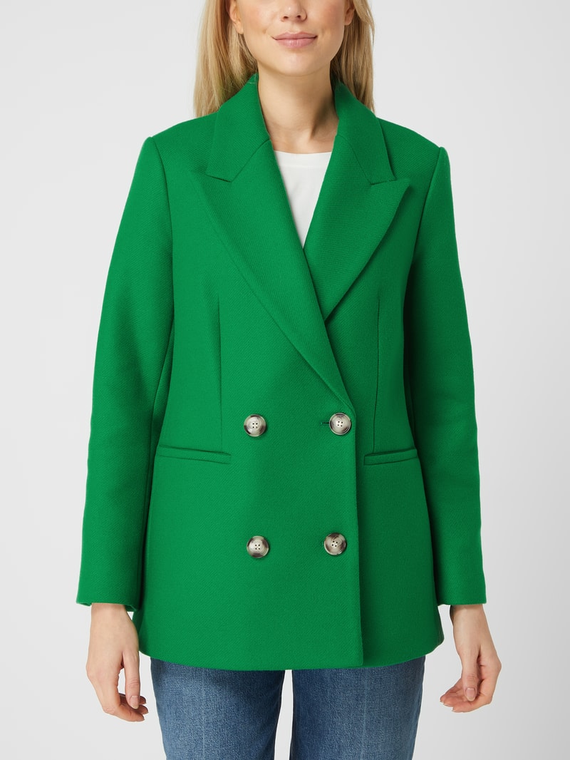 Blazer aus Wolle Modell 'Cindy Ann' in grün