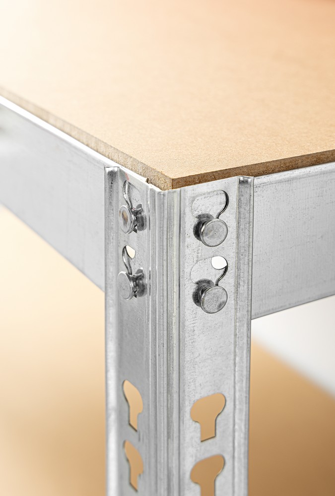 Kraft Werkzeuge Schwerlastregal mit Magnettafel