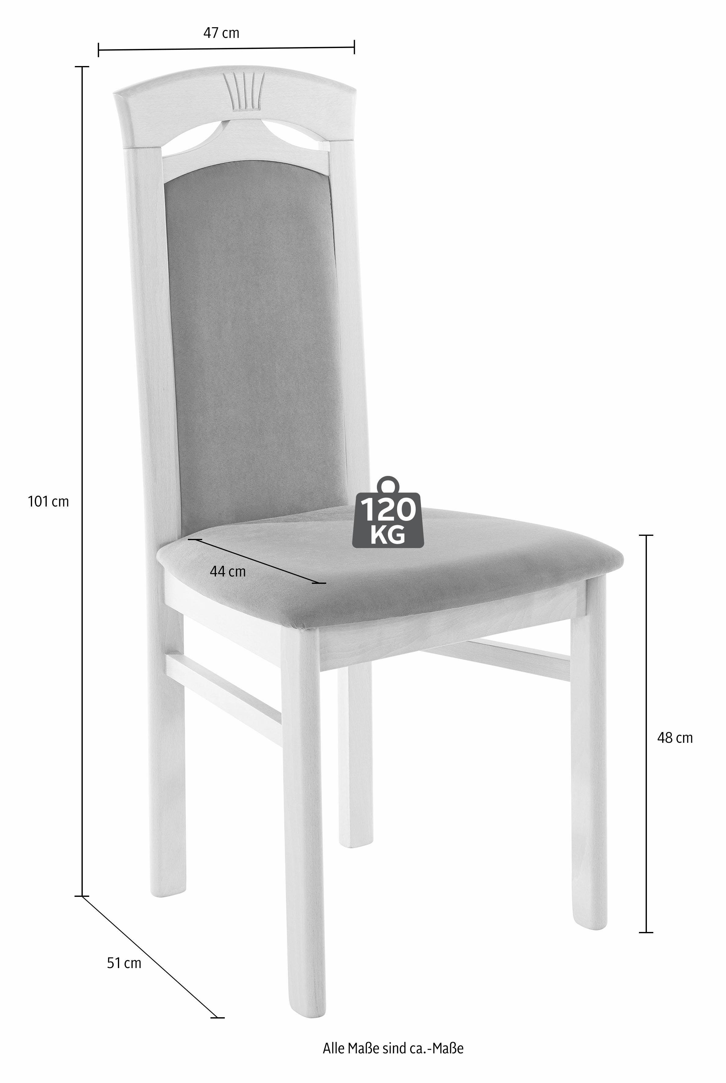 Home affaire Esszimmerstuhl (Set, 2 St)