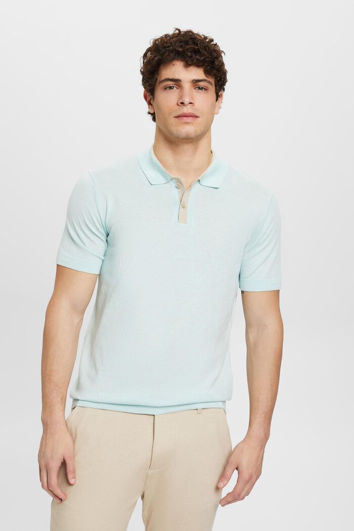 Poloshirt mit TENCEL™ und nachhaltiger Baumwolle