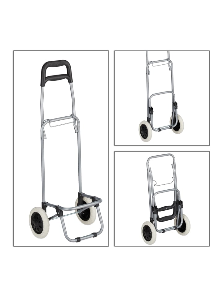 relaxdays Einkaufstrolley in Lila günstig kaufen onesize