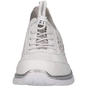 Rieker Slip On Sneaker in weiß