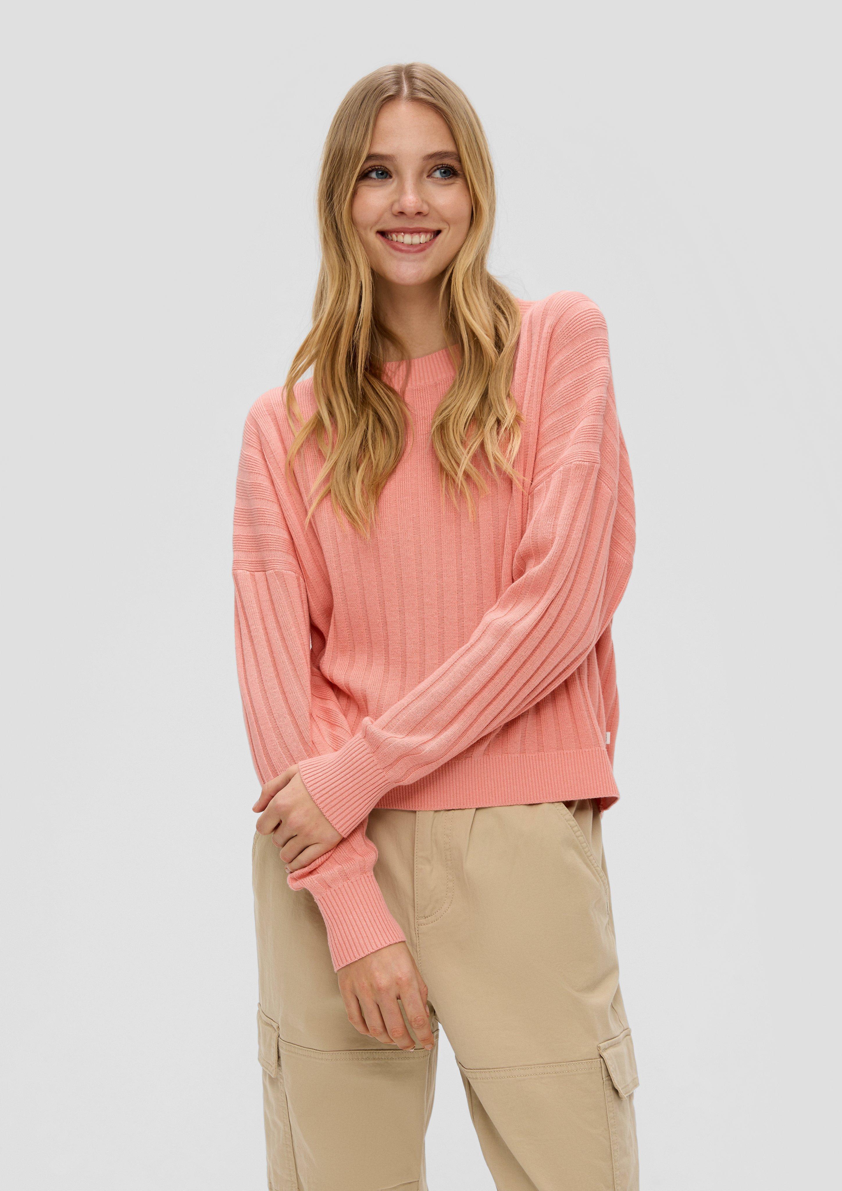 Weicher Strickpullover aus Baumwollmix  2140610-2108
