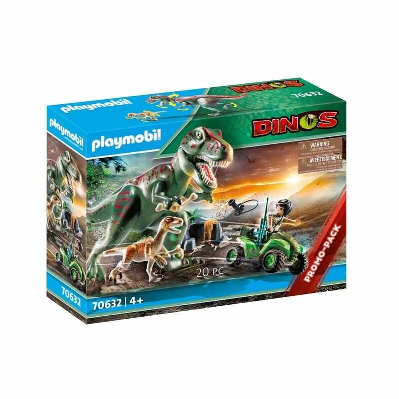 70632 Explorateur avec quad et dinosaures