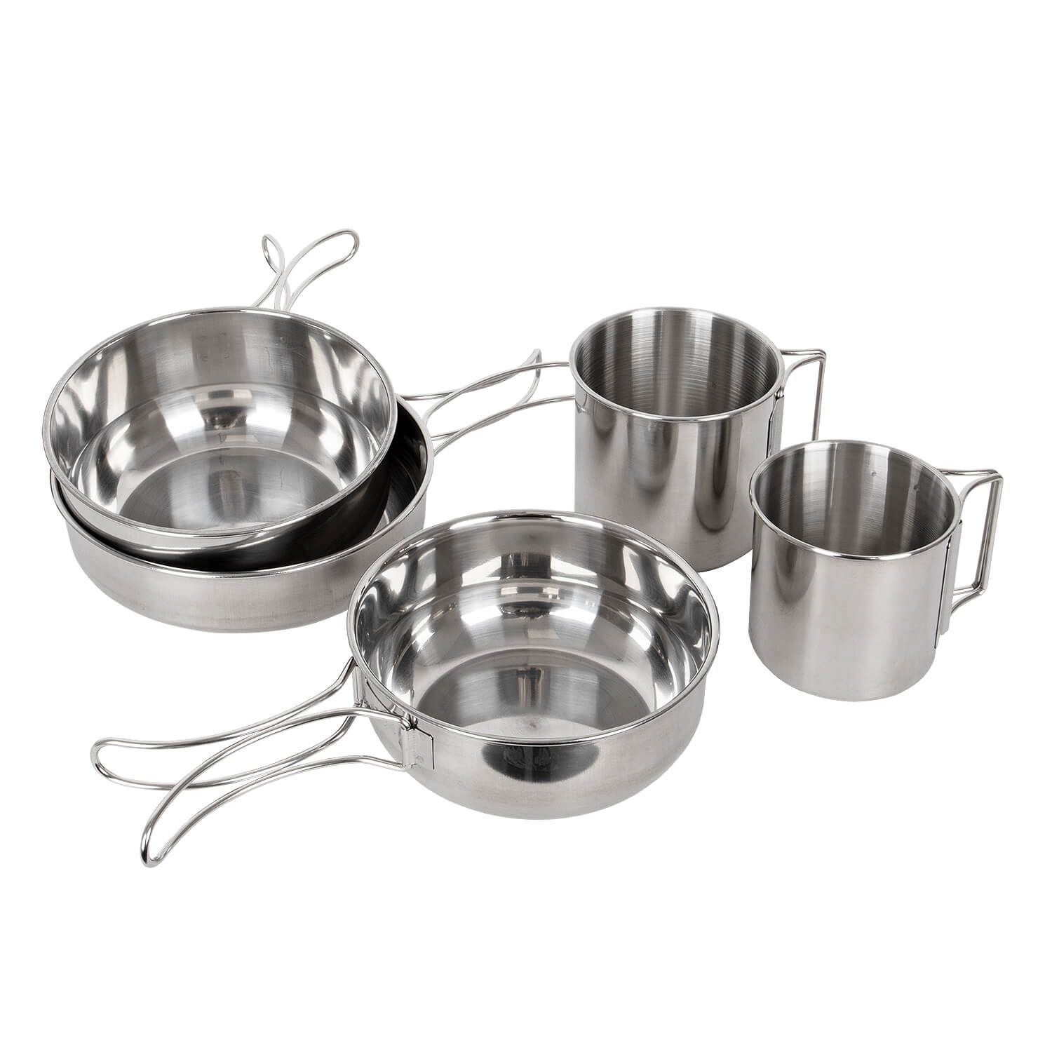 Edelstahl Kochset 5-teilig