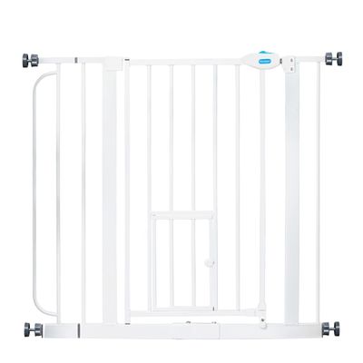 Carlson Absperrgitter Pet Gate mit Katzentür