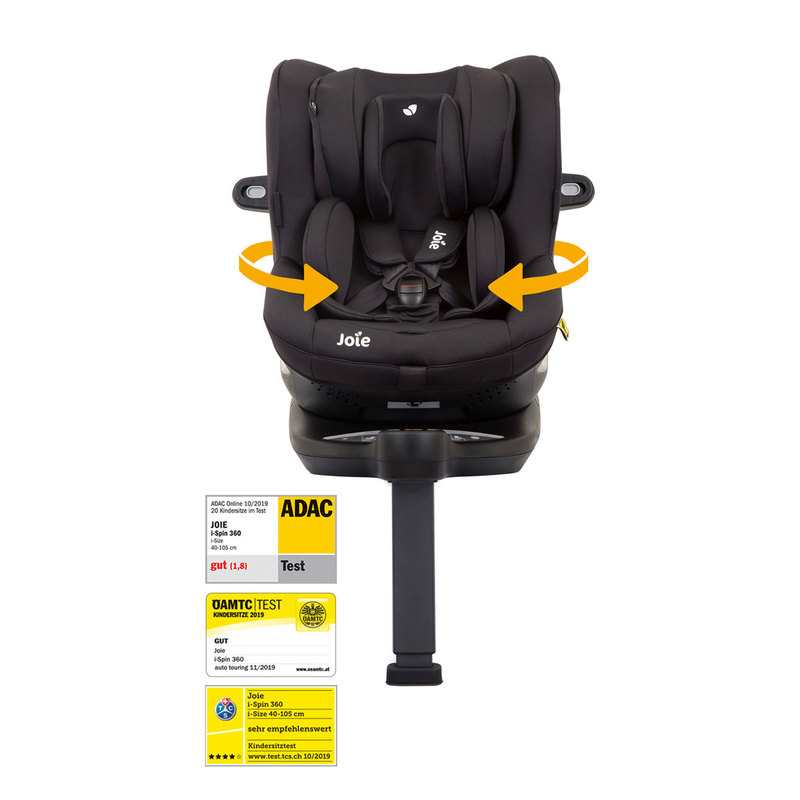 Siège-auto 0+/1 i-size Spin 360 noir Joie