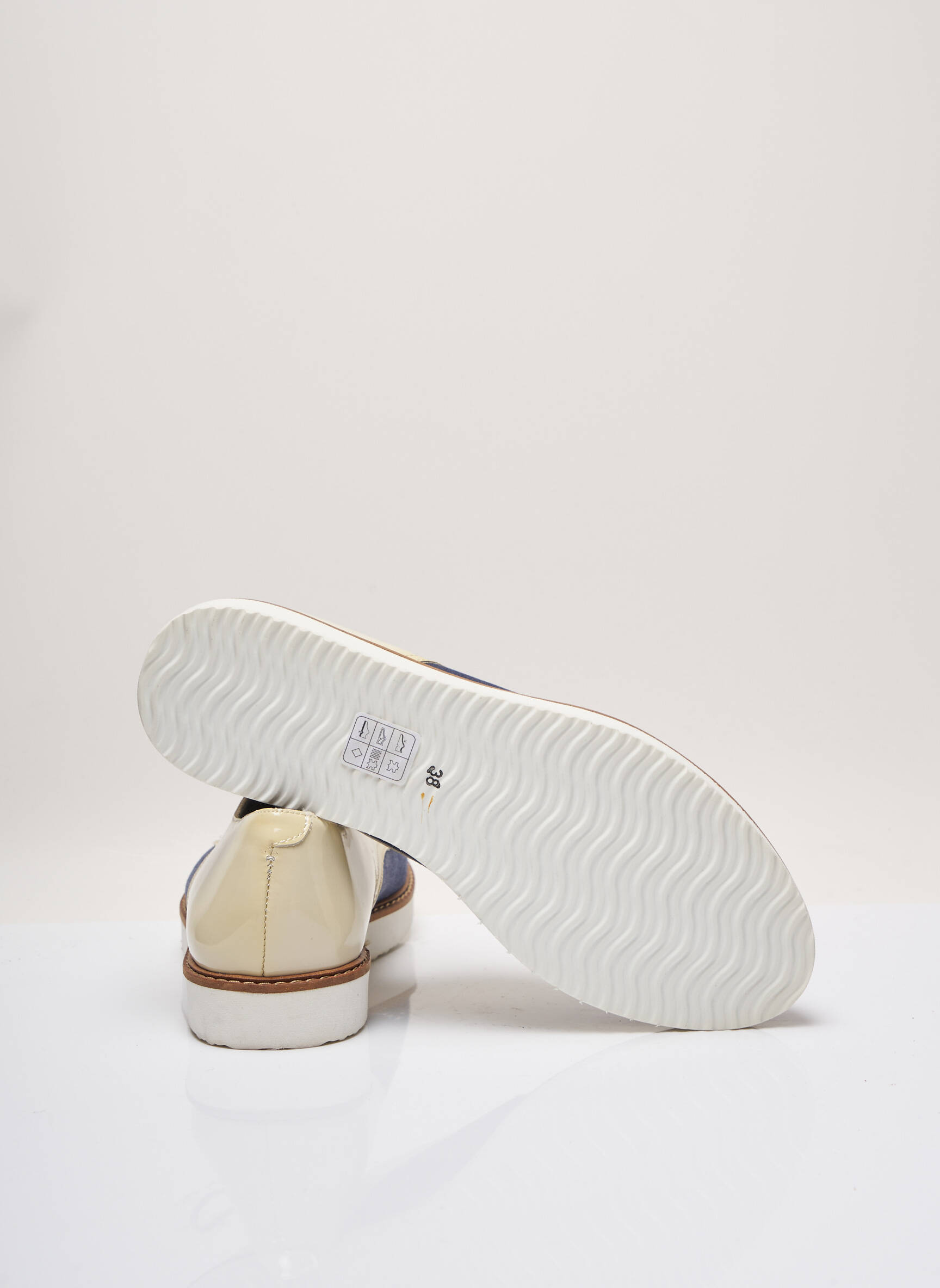 Ippon Vintage Derby Femme couleur bleu