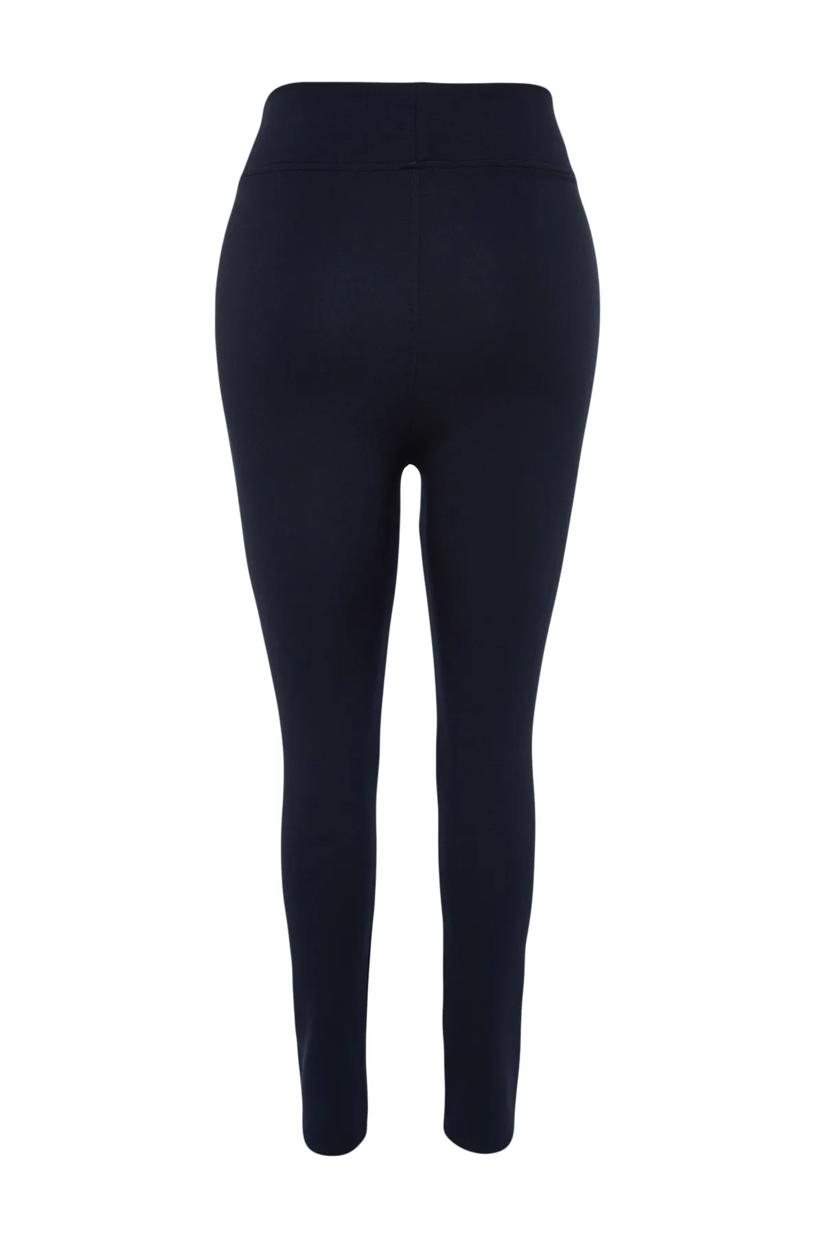 Trendyol Curve  Marineblaue Recovery-Strickstrumpfhose mit hoher Taille TBBSS22TA0022