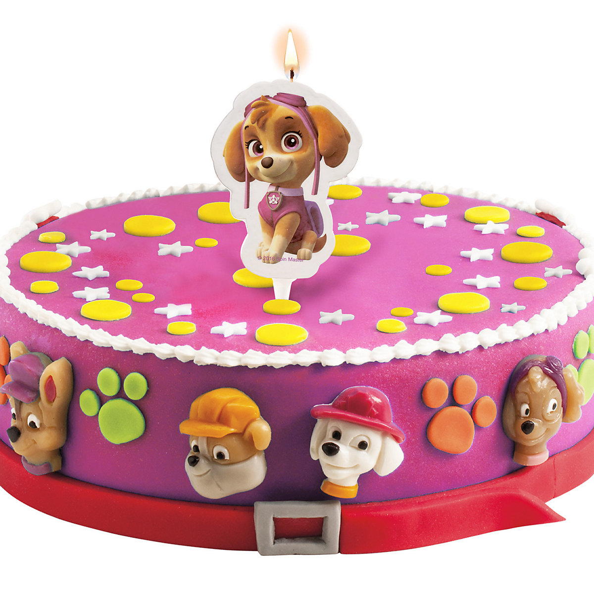 Geburtstagskerze Skye Paw Patrol