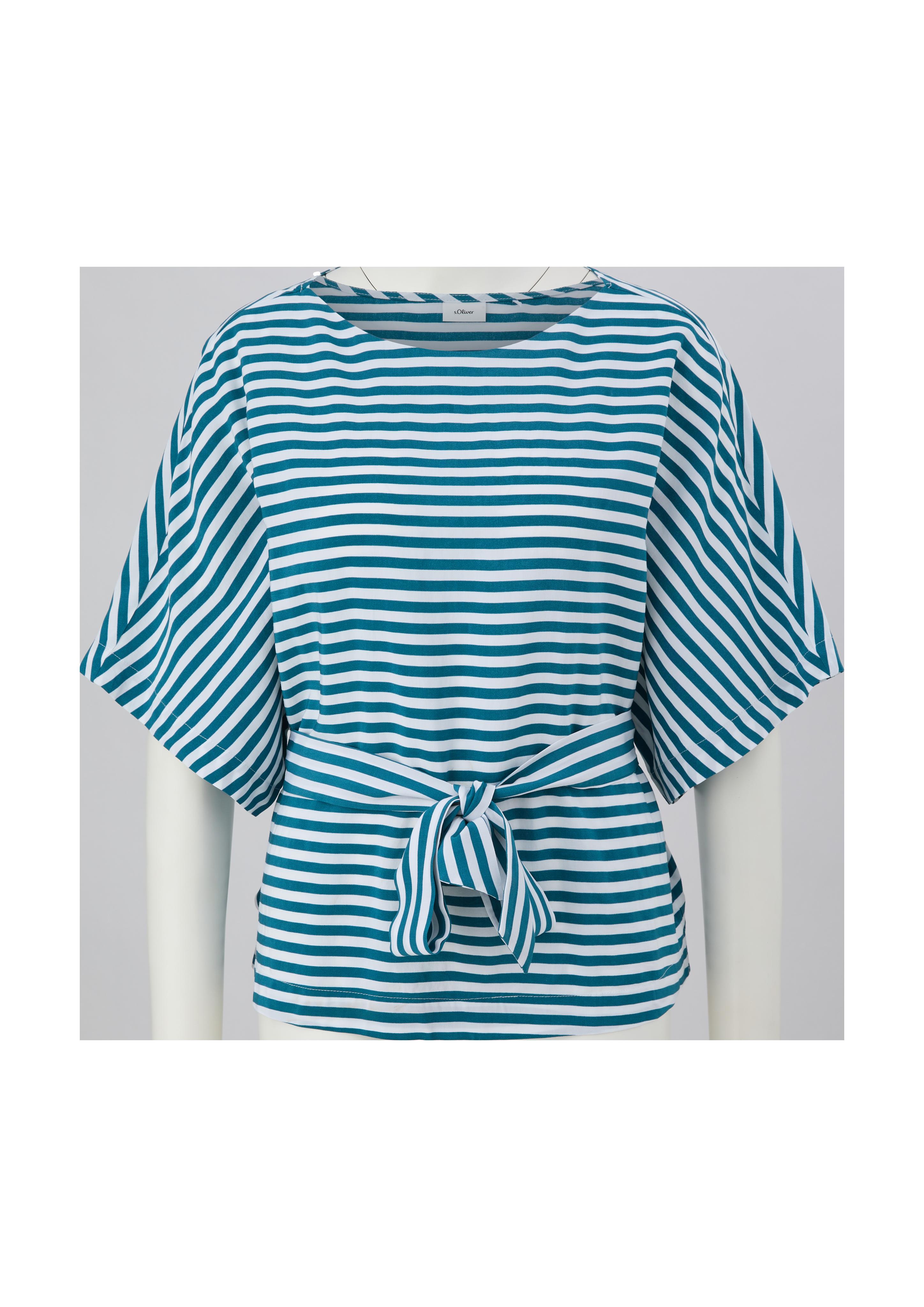 Viskosebluse mit Bindeband  2132296-67A4