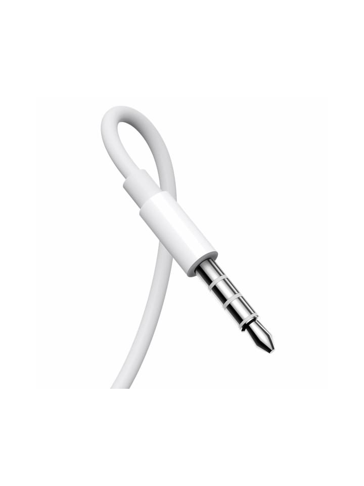COFI 1453 Kabelgebundene In-Ear-Kopfhörer mit Miniklinke und Fernbedienung in Weiß günstig kaufen onesize