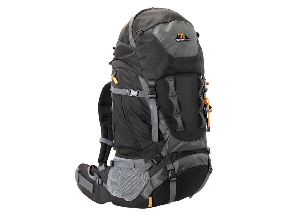 TravelSafe Escape 55 Liter Rucksack mit Regenhülle