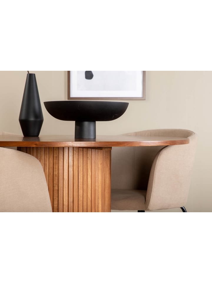ebuy24 Essgruppe Bianca 21 Braun 110 x 110 cm günstig kaufen onesize