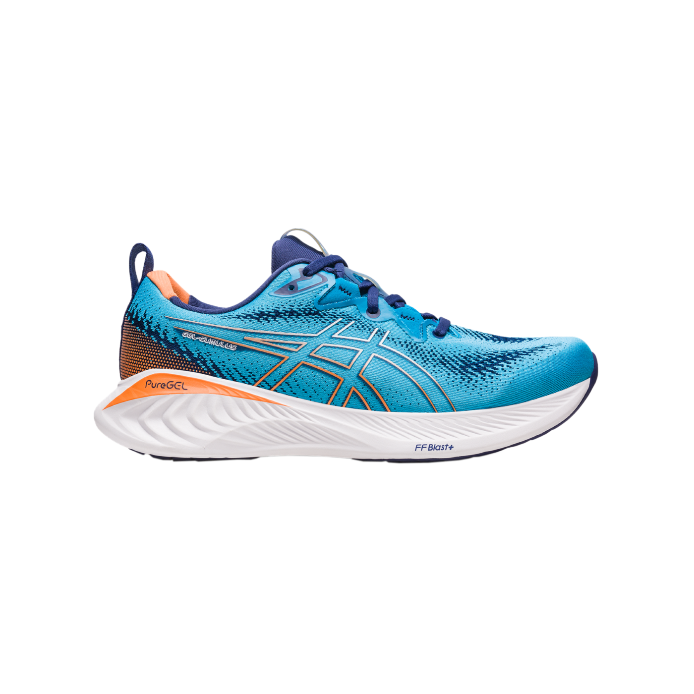 Asics Gel-Cumulus 25 Blau Orange F402 Laufschuh