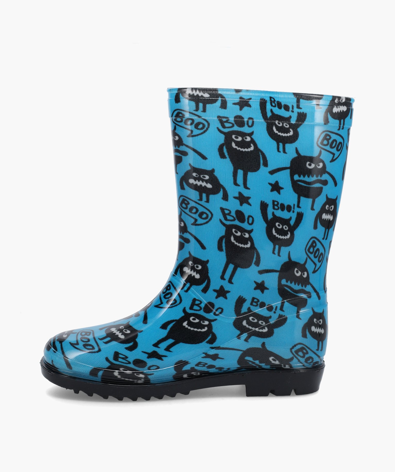 Bottes de pluie Garçon imprimées monstres bleu | GEMO