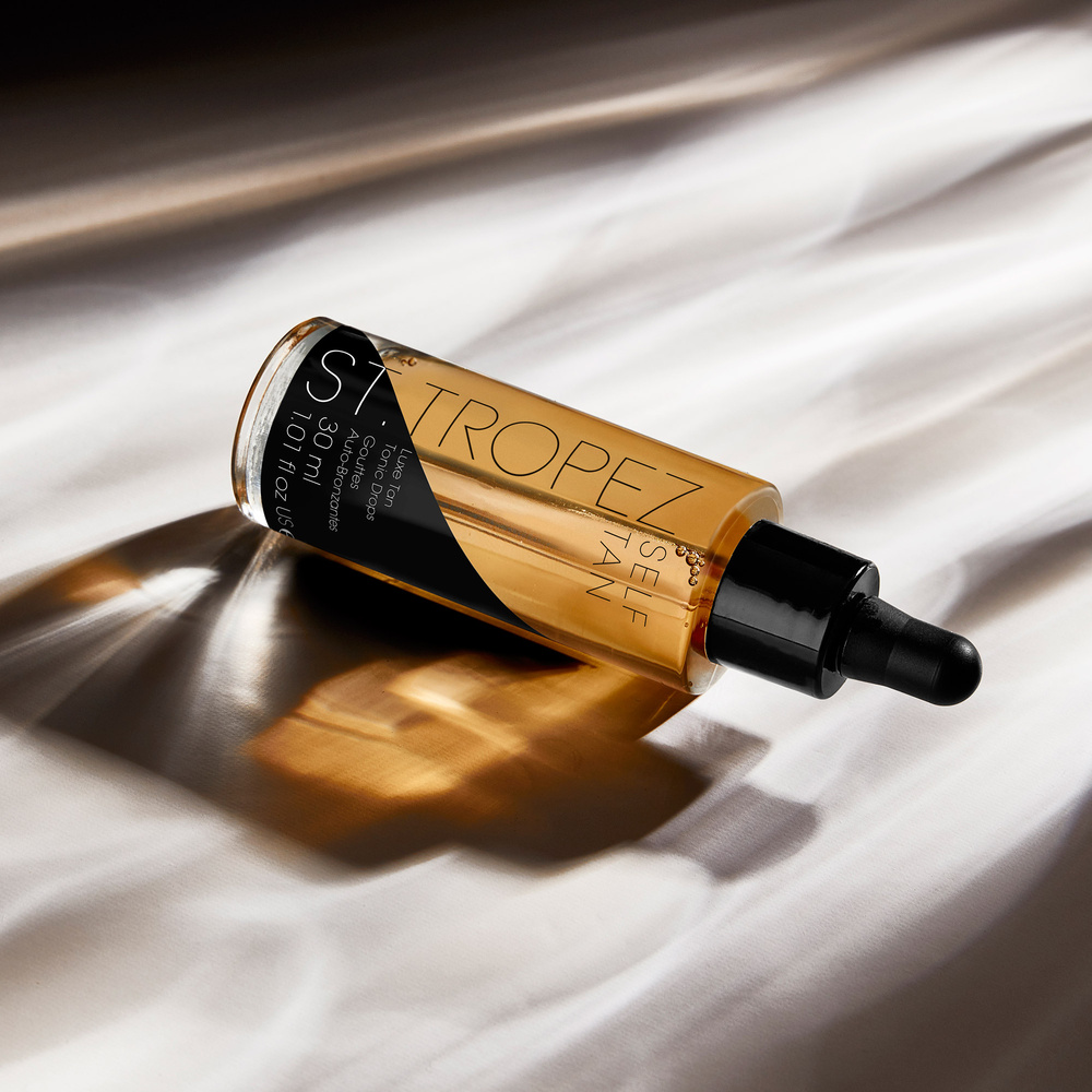 st tropez Self Tan Luxe Tonic Drops Gouttes Autobronzantes Soin Autobronzant Visage et Corps