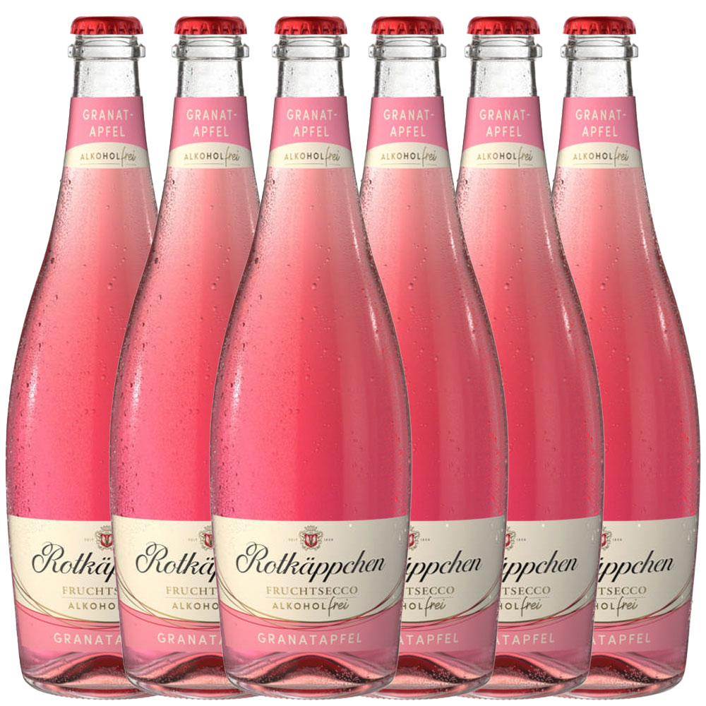 Rotkäppchen Fruchtsecco Granatapfel Alkoholfrei - 6er Karton