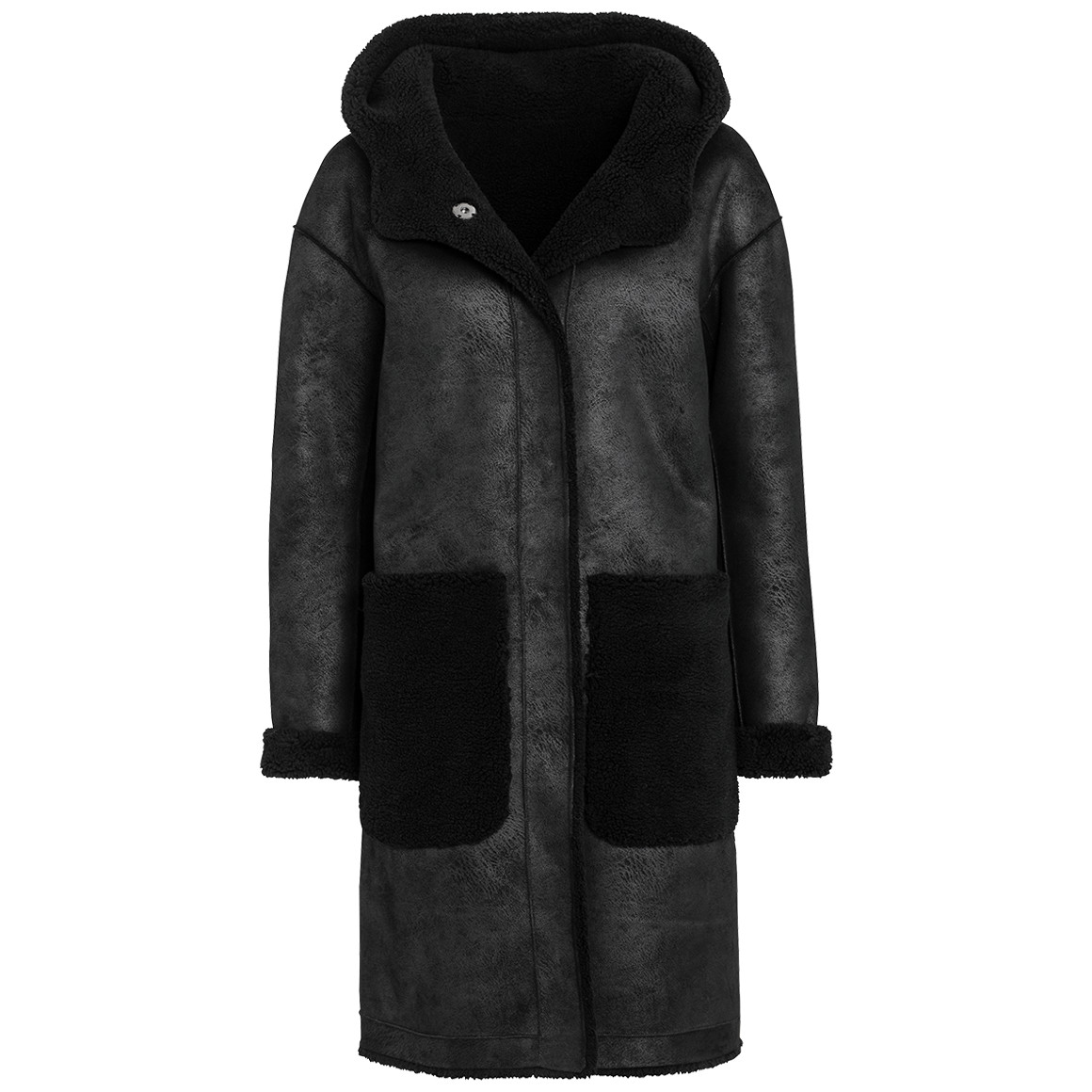 Damen Wendemantel mit Wendefunktion