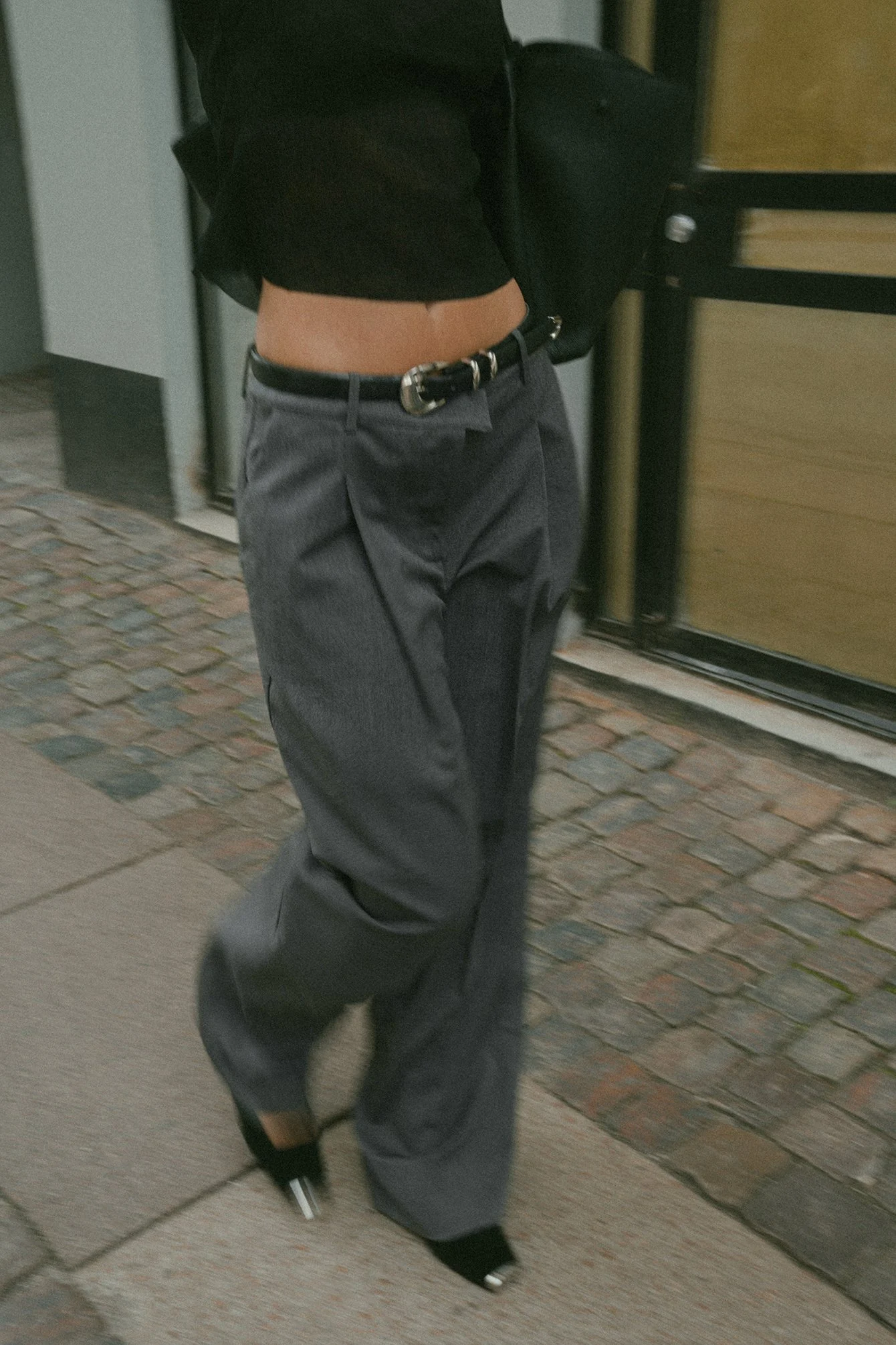 Anzughose mit Taschendetail