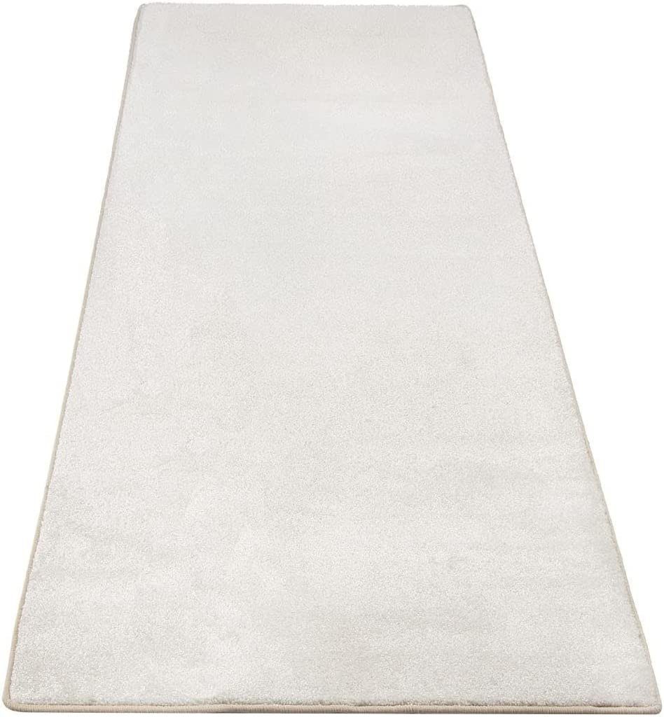 Hochflor-Bettumrandung Sundae, 6 Farben & 3 Größen, Teppichläufer, ideal im Schlafzimmer Floordirekt, Höhe 13.5 mm, (3-tlg), Velours