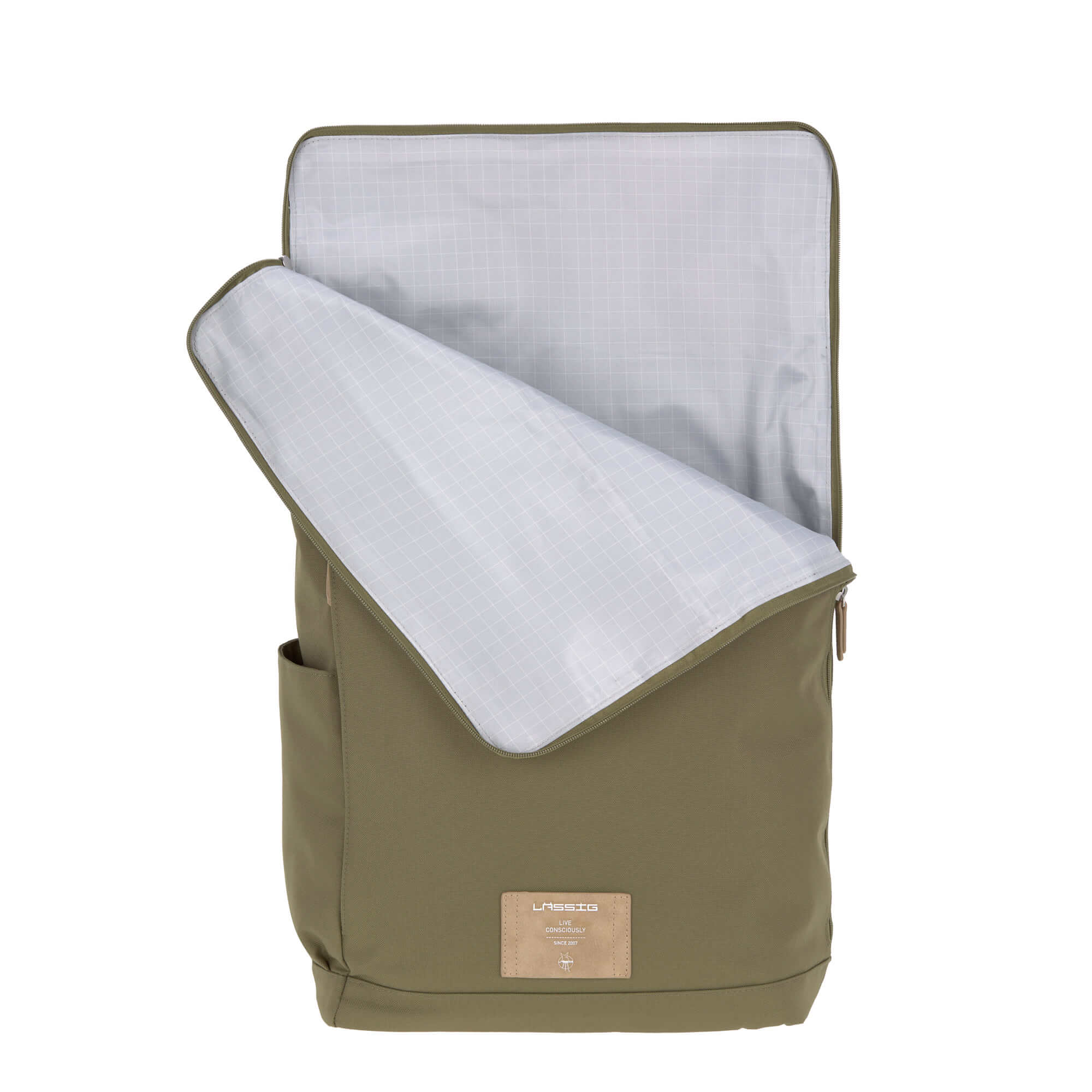 Wickelrucksack - Rolltop Backpack, Olive