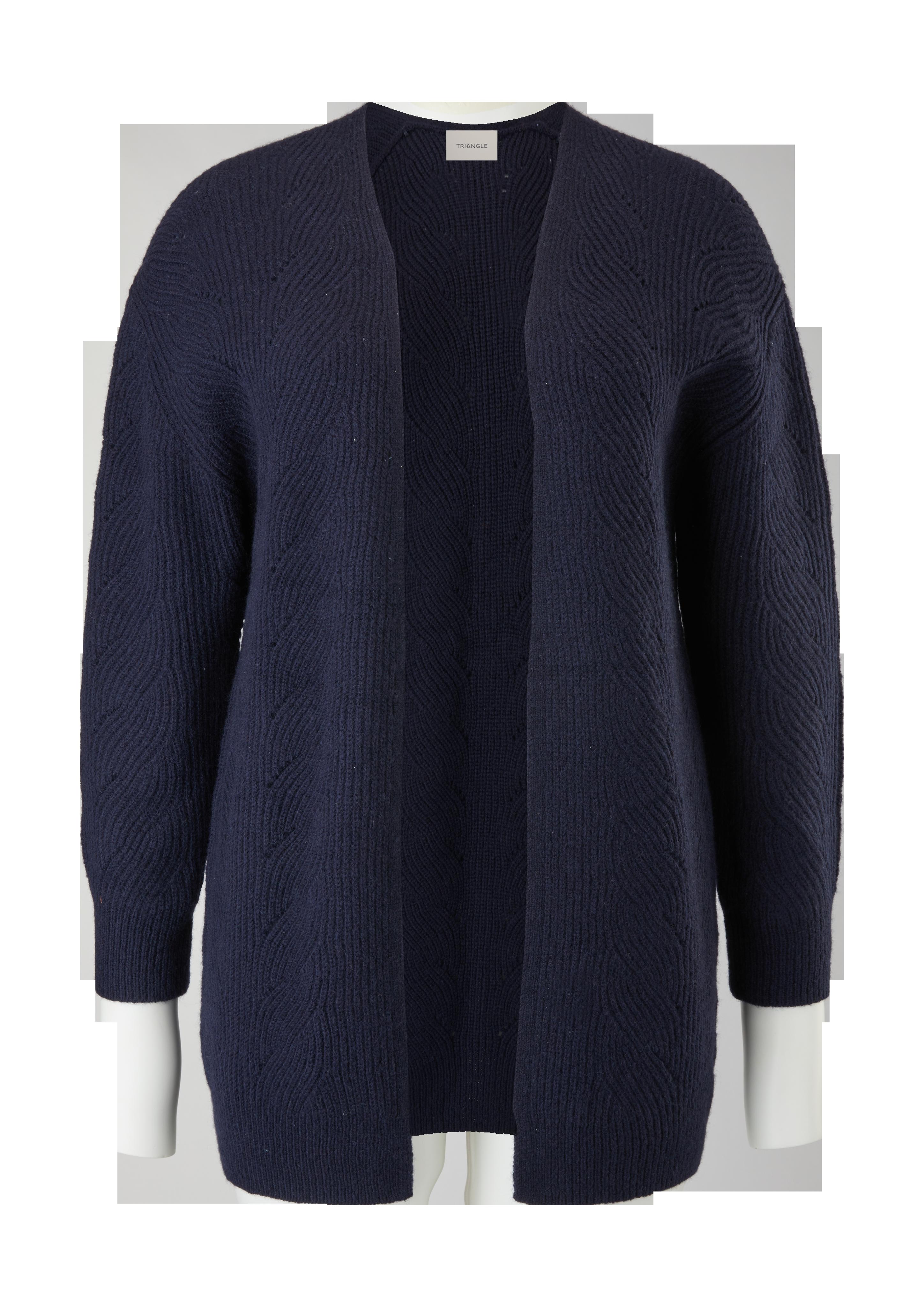 Grobstrick-Cardigan im Woll-Mix  2122011-5959