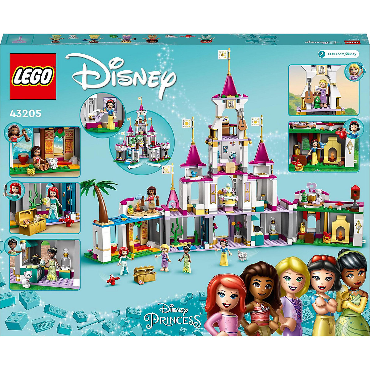 LEGO®   Princess 43205 Ultimatives Abenteuerschloss