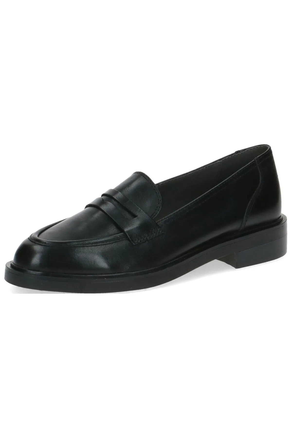 Caprice  Flacher Schuh - Schwarz - Blockabsatz