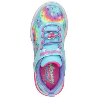 Skechers Flutter Heart Lights Groovy in türkis