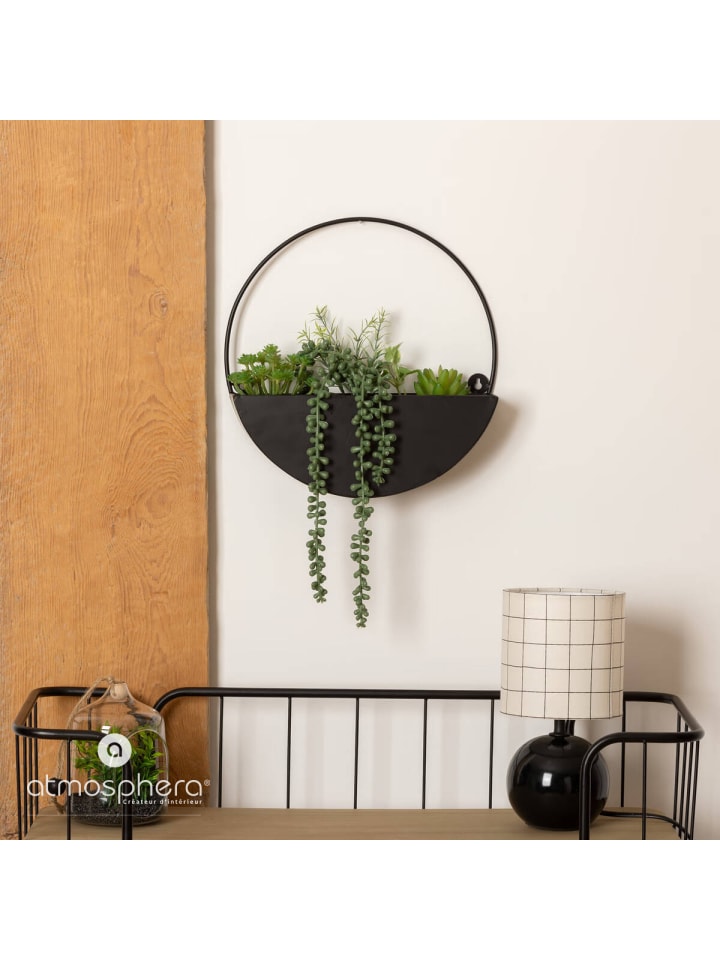 Atmosphera Créateur d'intérieur Zimmerpflanze in schwarz günstig kaufen onesize