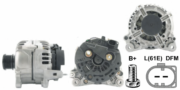 FRIESEN Lichtmaschine Audi, Seat, Skoda, VW 9042810 - ATU