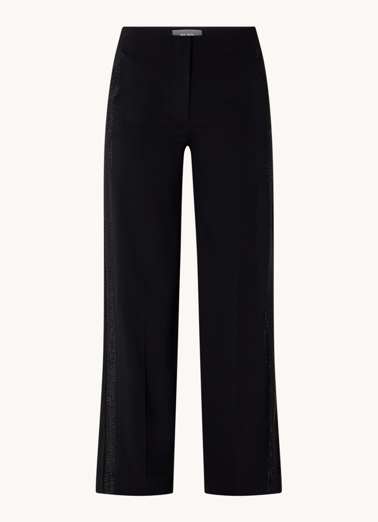 Pantalon Mos Mosh Lusan taille haute coupe droite avec clous