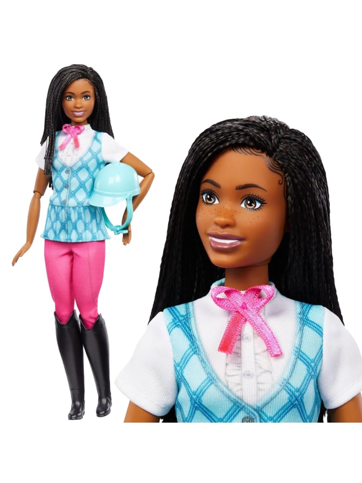 Barbie Reiterin Brooklyn | Barbie | Mattel HXJ39 | Puppen Spiel-Set & Zubehör günstig kaufen onesize