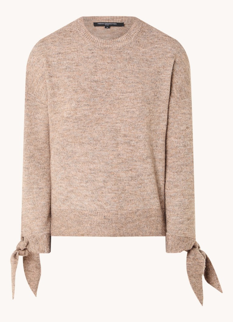 Tricou Kezia de la French Connection, confecționat dintr-un amestec fin de lână cu motiv brodat.