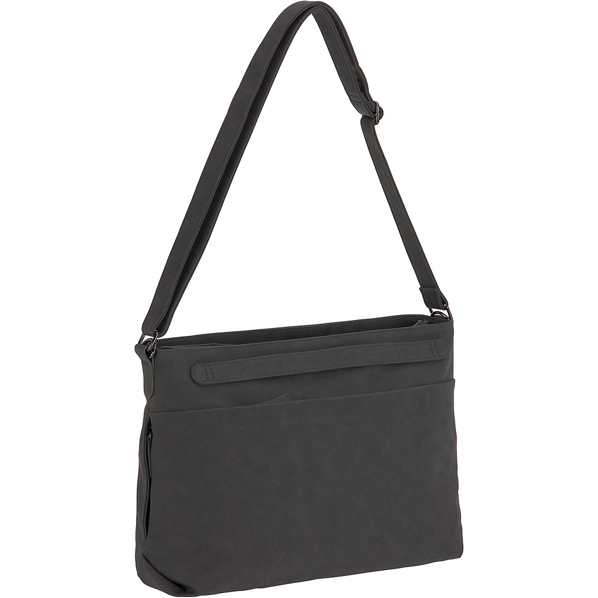Wickeltasche Zender vegan anthrazit, inkl. Zubehör & Wickelunterlage