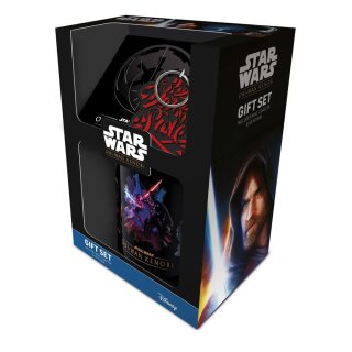Star Wars: Obi-Wan Kenobi Tasse, Untersetzer und Schlüsselanhänger Set - Battle