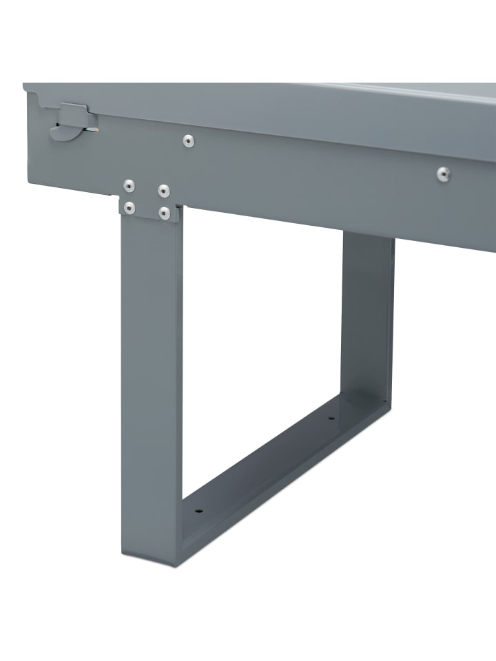 relaxdays Mülltrennsystem Grau Deluxe 4x8L günstig kaufen onesize