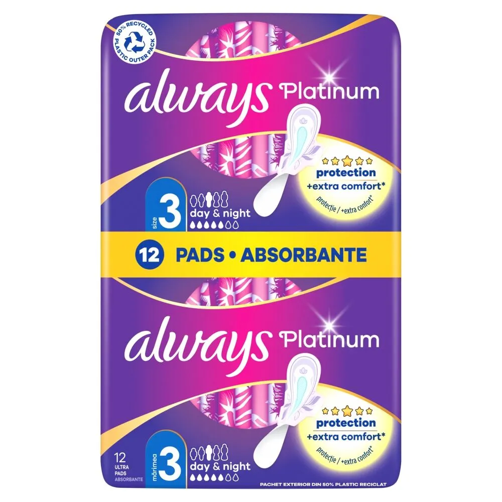 Always Platinum Ultra Night Duo 2x6 szt.