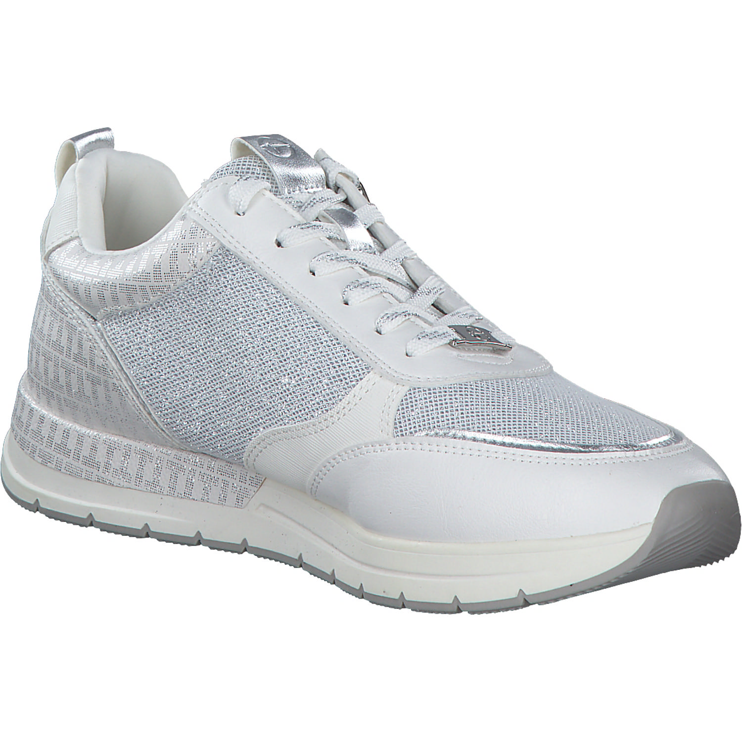 Tamaris 23732, Schnürschuhe, Damen, Weiß