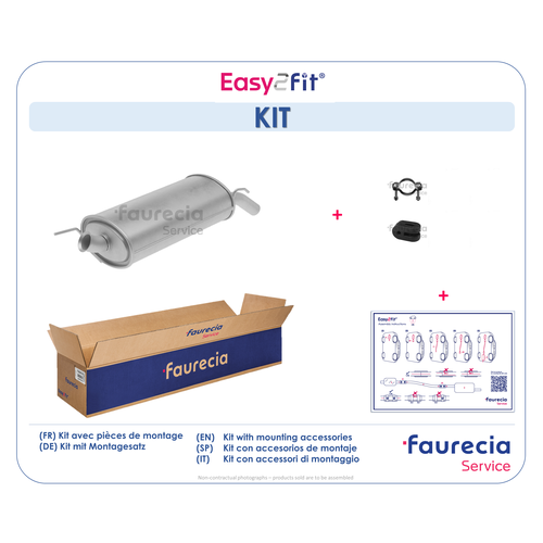 FAURECIA NACHSCHALLDAEMPFER FS55005 - ATU