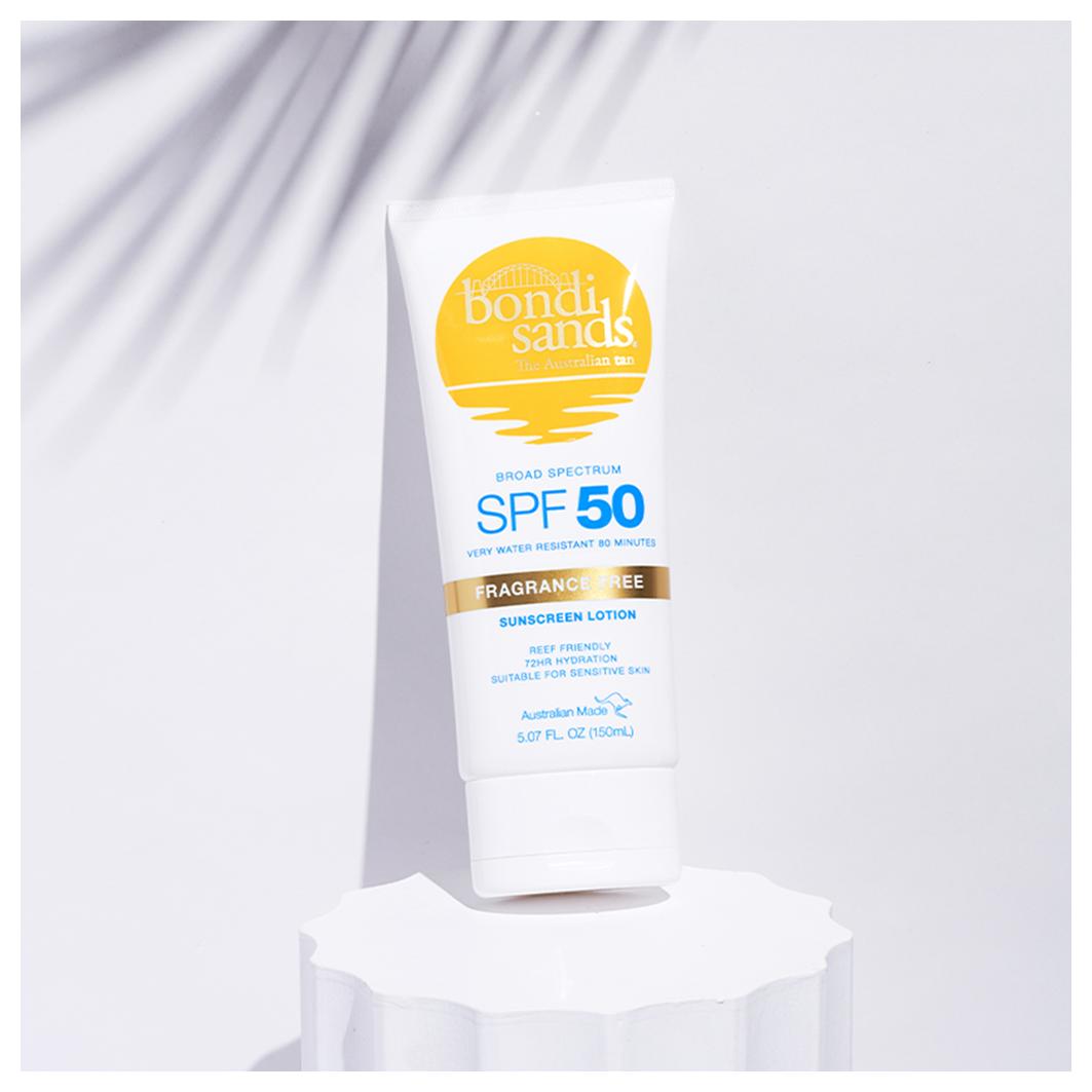 SPF 50+ Body Lotion Tube Fragrance Free
