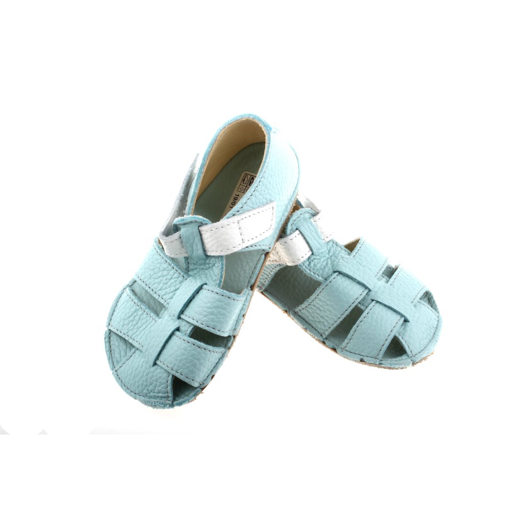 Baby Bare Acqua Barfußsandalen