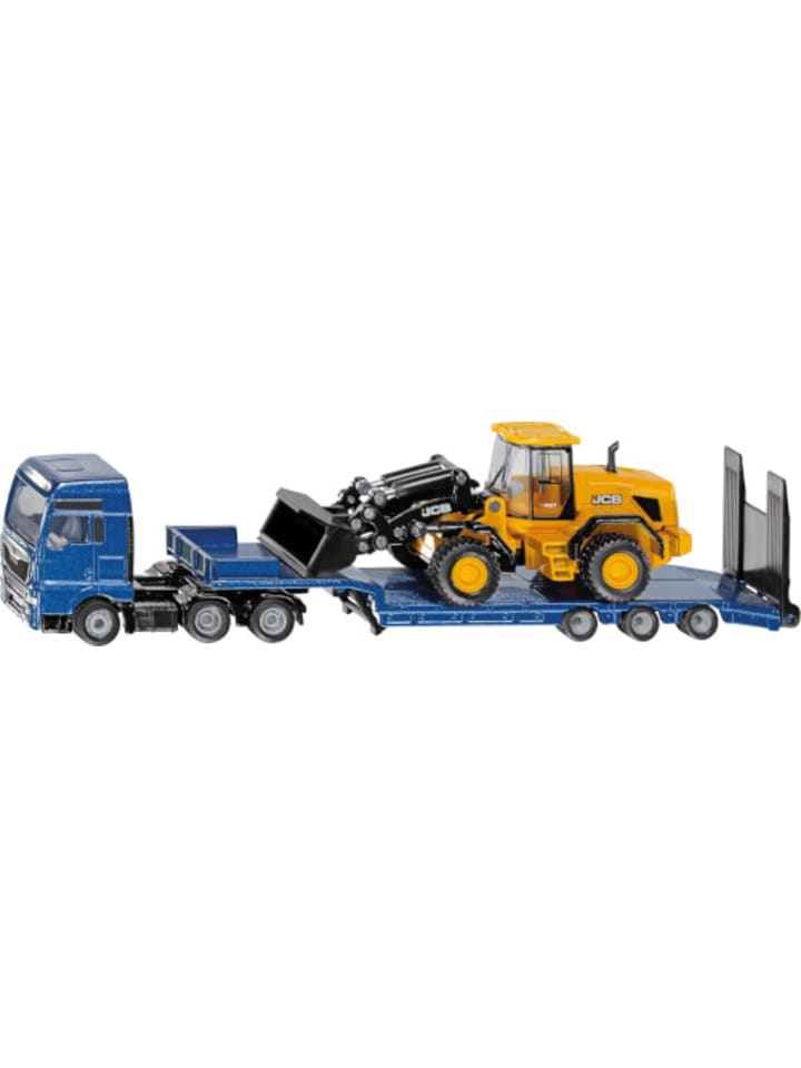 SIKU  Spielzeugfahrzeug 1790 MAN LKW mit Tieflader und  JCB Radlader - ab 3 Jahre günstig kaufen onesize